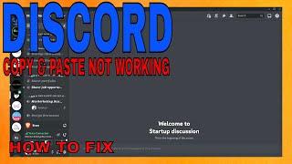  Fix Right Click Copy and Paste Not Working On Discord 