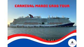 Carnival Mardi Gras Complete Walkthrough Tour 2023