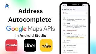 Google Maps Api Address Auto Complete Integration Android Studio - Gomaps.pro