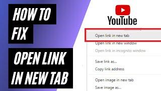 How To Fix "Open Link in New Tab" on YouTube: Quick and Easy!
