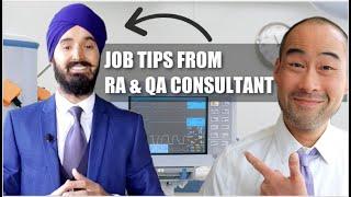 Get A Job In Regulatory Affairs (Medical Devices) | Tips From A Consultant