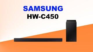 Soundbar Samsung HW-C450 300W Unboxing and BASS settings