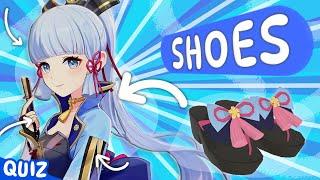 SHOES GENSHIN IMPACT QUIZ | can you guess your main only by boots or sandals?