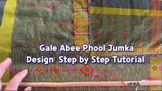 Gale Abee Phool Jumka Design Step By Step Tutorial |Adi Traditional Gale|Arunachal Pradesh