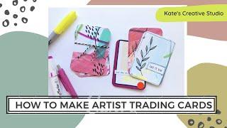 How to Make Artist Trading Cards