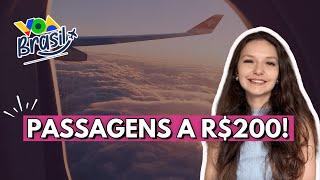 Passagens Aéreas por R$200 o trecho | Nova Iniciativa do Governo