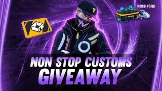 FREE FIRE LIVE CUSTOM ROOM GIVEAWAY | LIVE REDEEM CODE GIVEAWAY |#GYANGAMING#FREEFIRELIVE#CLASSYFF