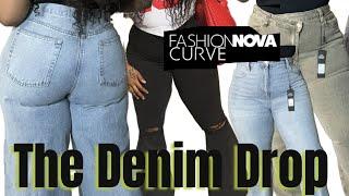 The Denim Drop Curvy Fall Haul | Fashion Nova Curve