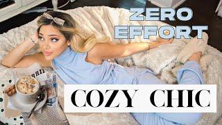 cozy-chic fall outfits try on haul! zero effort outfit ideas