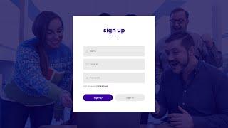 How To Create Login & Registration Form Using HTML CSS And JavaScript