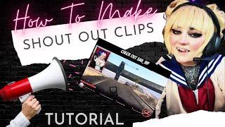 How To Make Shout Out Clips On Twitch Stream - FREE Twitch Guru Tutorial On OBS