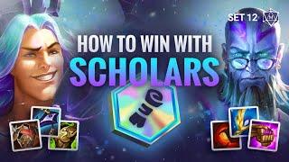 How to WIN with SCHOLARS in TFT Set 12 | Magic n' Mayhem!