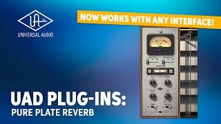 Universal Audio UAD Pure Plate Reverb Plug-In Demo