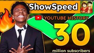 IShowSpeed's Rise to 30 Million Subscribers!