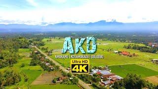 4K DRONE FOOTAGE | JL. AKD | AMURANG | KOTAMOBAGU | DOLODUO | 60 fps ULTRA HD