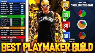 NBA 2K20 - Top Rep Choc DF's *SECRET* Pure Playmaker Build + Signature Styles!