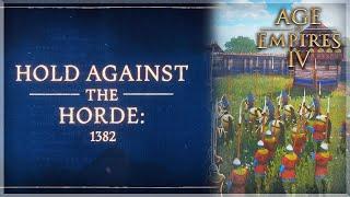 The Rise of Moscow: Hold Against the Horde Walkthrough - Age of Empires 4 Campaign