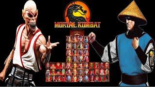 Mortal Kombat 9 - BARAKA & RAIDEN MK2 MOD - NEW Expert Tag Ladder Gameplay