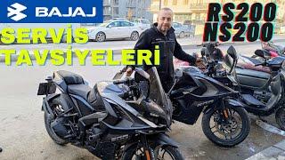 BAJAJ YETKİLİ SERVİSTEN KULLANICILARA TAVSİYELER. #rs200 #ns200 #bajaj