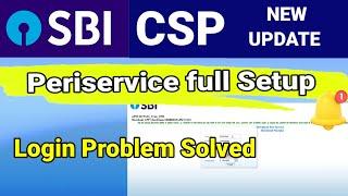 New Peri service software installation process।। Sbi Csp New Update 2023