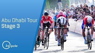 Abu Dhabi Tour 2018 | Stage 3 Highlights | inCycle