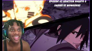 Naruto & Sasuke vs Momoshiki! Boruto Ep 65 REACTION!