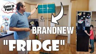 AWESOME!!! "HISENSE" BRANDNEW FRIDGE -Unboxing