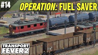 Saving the Fuel Refinery Transport Fever 2 Autumn Update | Hard Playthrough | 14