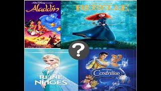 BLIND TEST PRINCESSE DISNEY (27 EXTRAIT AVEC REPONSES)