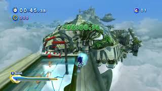 (World Record) OG Sonic Generations speedrun Sky Sanctuary Act 2 1:09.96 (skills)