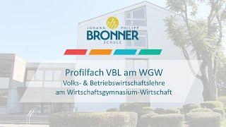 WGW Profilfach Volks- und Betriebswirtschaftslehre auf Deutsch (VBL)