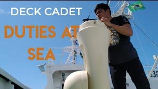 What are the Duties and Responsibilities of Deck Cadet On Ship?A day in my life at Sea | Seaman Vlog