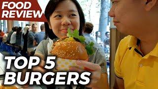 TOP 5 BEST BURGERS IN MELBOURNE | Australia