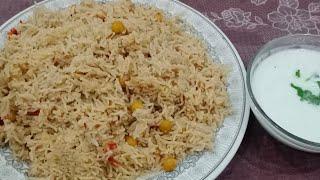 Quick and  Tasty Chana Pulao recipe by Shamim's  Kitchen