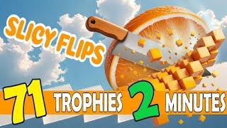 Easy & Quick Platinum With 71 Trophies - Slicy Flips Quick Trophy Guide