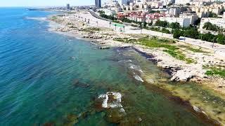 Жаз, Ақтау, теңіз. #маңғыстау #drone #ақтау #beach #ақтауқаласы