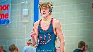 160 – Chris Yirsa {G} of Lincoln Way West IL vs. Cayden Ghere {R} of Bradley Bourbonnais IL