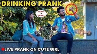 Drinking Alcohol Prank Near Cute GirlBreak Up PrankLIVE Prank  @Nellai360  ​