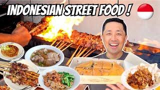 Eating the BEST Indonesian Street Food in Jakarta  Indonesia Street Food Tour!