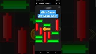 Hamster Kombat Mini-Game 3rd September #hamsterkombat #minigame