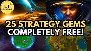 25 Must-Play FREE Strategy Games for 2025 (RTS, 4X, Grand Strategy & More)