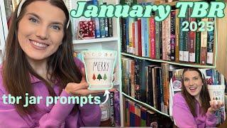 TBR jar prompts choose my January reads!  January TBR 2025⭐