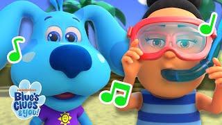 Lola & Blue Find Deep Blue Sea Treasure! + More Nursery Rhymes & Kids Songs | Blue’s Clues & You!