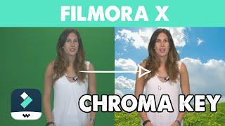 Sostituire lo sfondo col Chroma Key (Green Screen e Blue Screen) in Filmora X (Tutorial ITA)