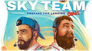 CAN TWO GOOFS LAND A PLANE? | SKY TEAM (2-PLAYER GAME PLAY)