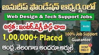 ట్రైనింగ్ ఇచ్చి వాళ్ళే జాబ్ ఇస్తున్నారు || Latest jobs in Hyderabad || It jobs telugu || Job Search