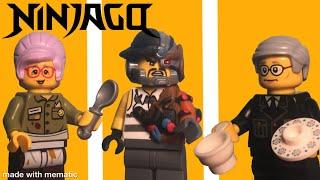 Lego Ninjago Custom Mechanic, Warden, and Lunch Lady Minifigures!