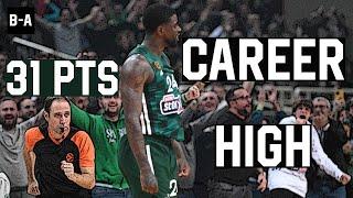 Dwayne Bacon DROPS a CAREER HIGH 31 POINTS vs Armani | Round MVP | Full Highlights | 09.12.2022