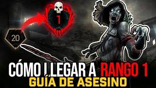 CÓMO LLEGAR A RANGO 1 de ASESINO | Guía completa sobre los emblemas en Dead by Daylight!