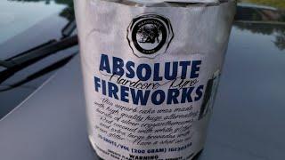 Absolute Fireworks 350g cake by Hardcore Pyro